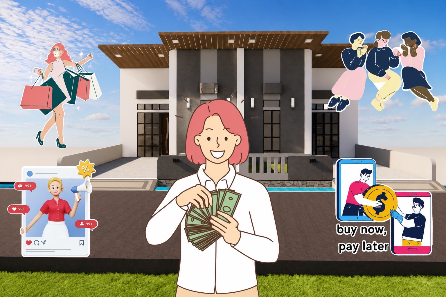 Gen-Z Phobia Cicilan Rumah, tapi Paylater Jebol Terus? Yuk, Ubah Mindset Bareng PT Prans Jaya Property!